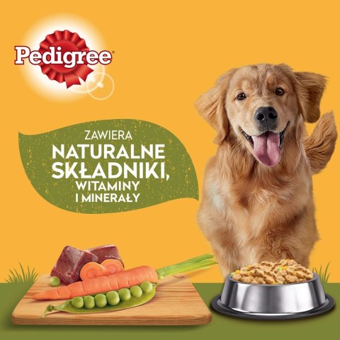 Pedigree Mokra Karma Dla Szczeniąt Mix Smaków Kurczak Z Ryżem, Jagnięcina Z Ryżem, Drób Z Ryżem I Wołowina Z Ryżem W Galaretce 1