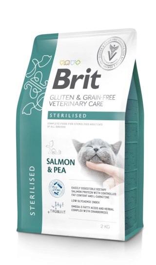 Brit GF Veterinary Diets Cat Sterilised 2kg