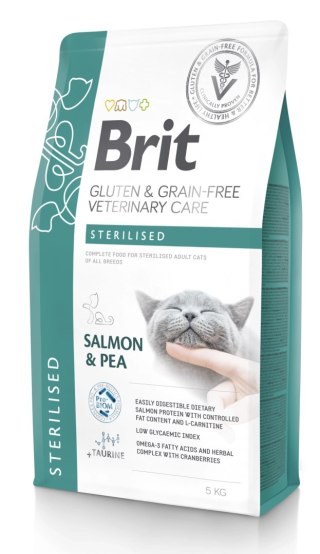 Brit GF Veterinary Diets Cat Sterilised 5kg