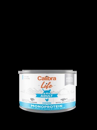 Calibra Cat Adult Life Karma Dla Kota Z Kurczakiem 200g