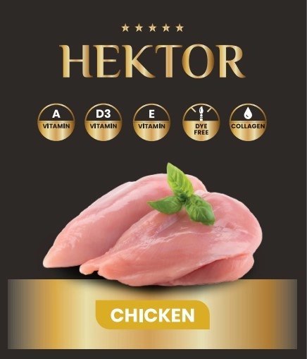 Hektor Karma Premium Baton Dla Psa Z Drobiem 900g