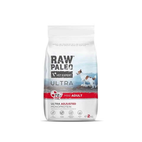VetExpert Raw Paleo Ultra Beef Adult Mini 8kg