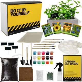 Zestaw Zielnik Basic Mój Pierwszy Ogród Kwiaty