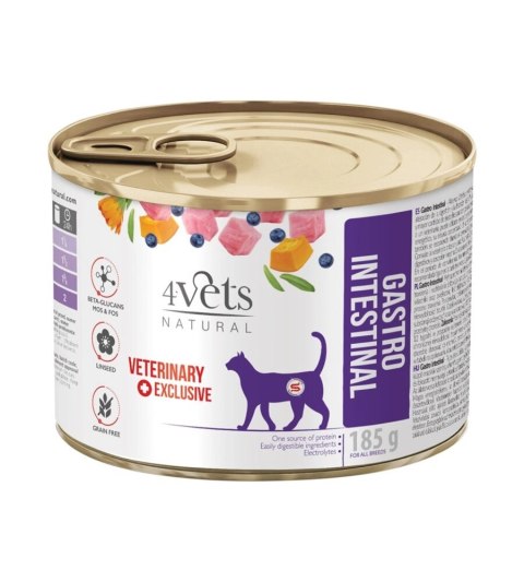 4Vets Cat Gastro Intestinal 185g