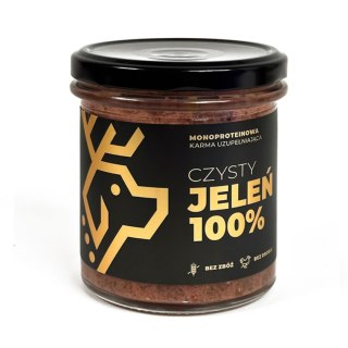 Deer Dog karma mokra jeleń 100% słoik 290 g