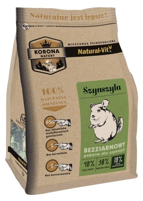 KORONA NATURY Natural-Vit Pokarm Dla Szynszyli 750g