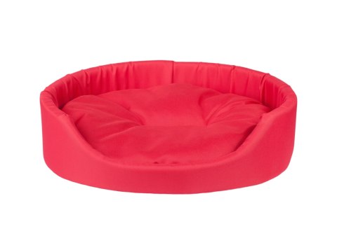 AMIPLAY Legowisko Owalne Basic Czerwone S