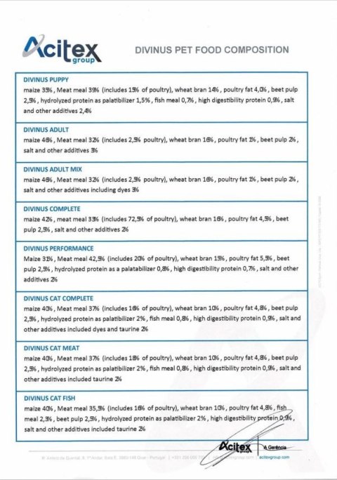 PRÓBKA Divinus Cat Fish 100g