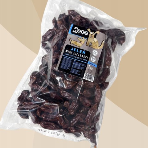 2Dog Mini Kiełbaski JELEŃ 1 Kg