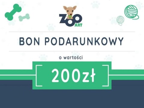Bon podarunkowy 200zł
