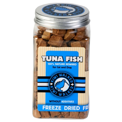 Kiwi Walker Snacks Tuna 105g - 100% tuńczyk, liofilizowane, naturalne przysmaki dla psa i kota
