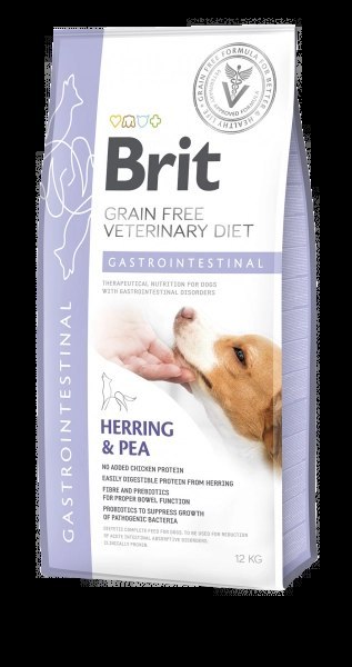 Brit Grain Free Veterinary Diet Dog Gastrointestinal Śledź Z Groszkiem 2kg