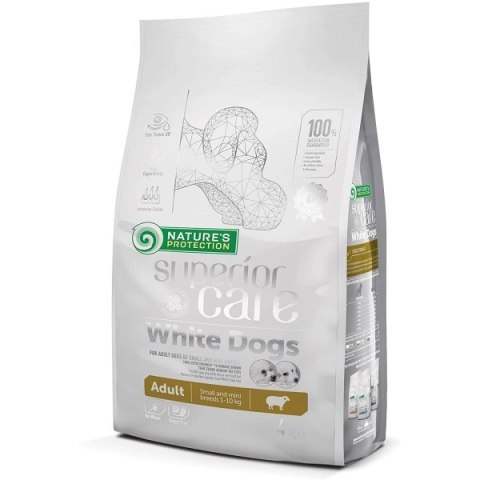 Nature's Protection Superior Care White Dogs Adult Small Breeds With Lamb 4kg