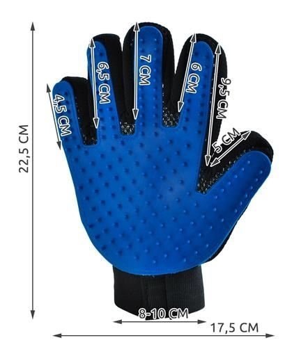 Rękawica do czesania sierści psa kota