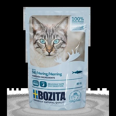 BOZITA Kawałki W Sosie Ze Śledziem 85g