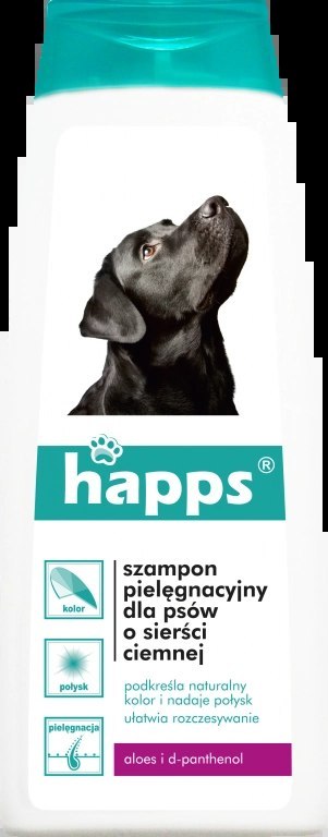 Bros Happs Szampon Pielęgnacyjny Dla Psów O Sierści Ciemnej 200ml