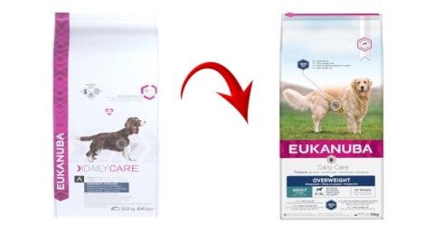 Eukanuba Daily Care Overweight Adult Dog 12kg