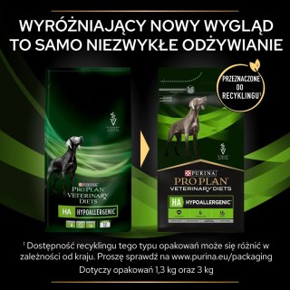 PURINA Pro Plan Veterinary Diets HA Hypoallergenic Dog 1,3kg