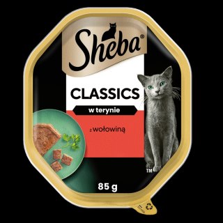 Sheba Classics Z Wołowiną 85g