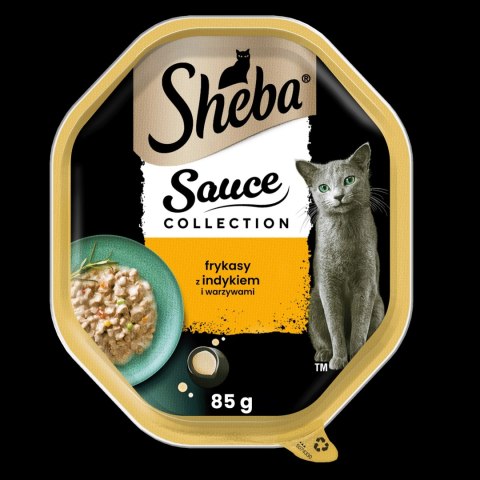 Sheba Sauce Speciale Z Indykiem I Warzywami 85g