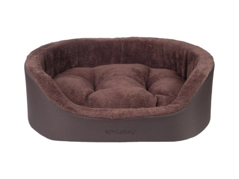 AMIPLAY Legowisko Elipsa Aspen Brązowe S