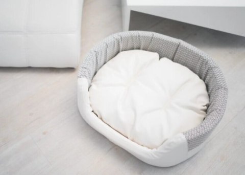 AMIPLAY Legowisko Elipsa Morgan Białe L