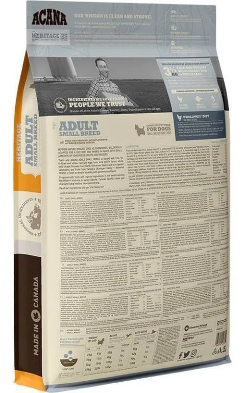 Acana Heritage Adult Small Breed 6kg