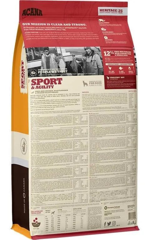 Acana Heritage Sport & Agility 17kg
