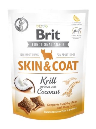 Brit Care Dog Functional Snack Skin&Coat Krill 150g