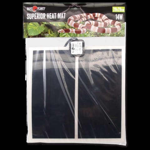 REPTI PLANET Mata Grzewcza Superior 14W 28x28cm