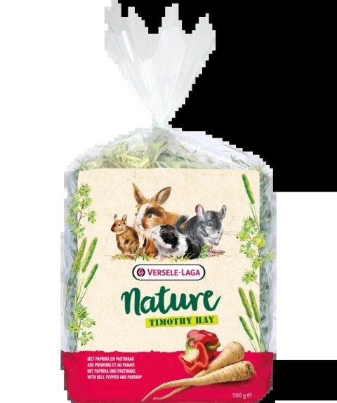 Versele-Laga Timothy Hay Bell Pepper & Parsnip 500g