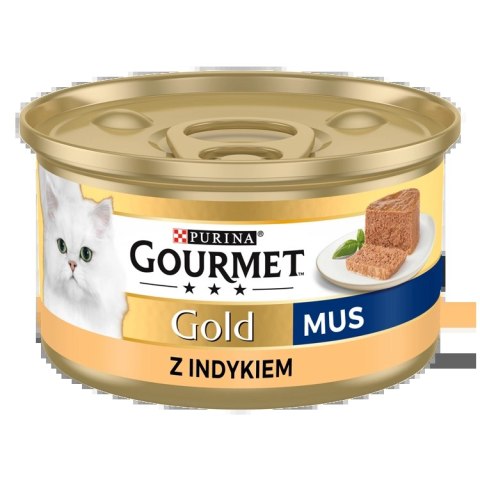 Purina Gourmet Gold mus z indykiem 85g