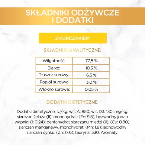 Purina Gourmet Gold mus z kurczakiem 85g